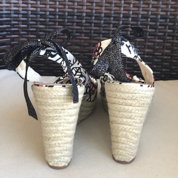 Coach MARITZA Signature Poppy Wedge Sandals - Picture 5 of 16